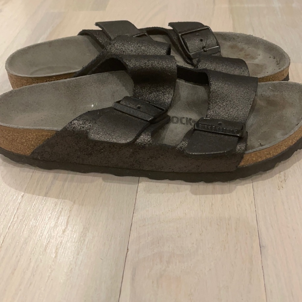 Ladies Birkenstock Arizona sandals, size 38